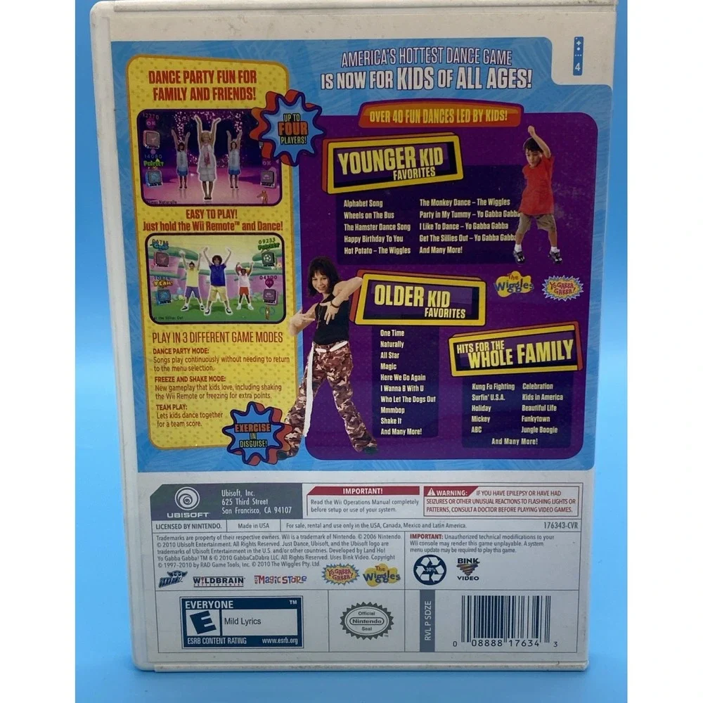 Just Dance Kids (Nintendo‎ Wii, 2010)